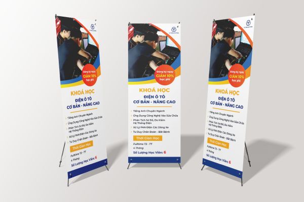 in standee tại hóc môn