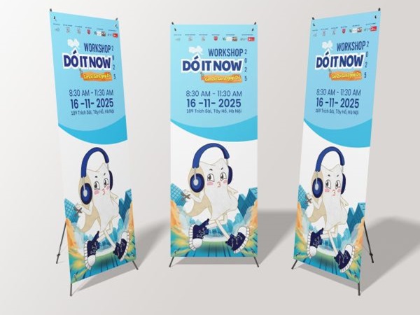 standee chữ x