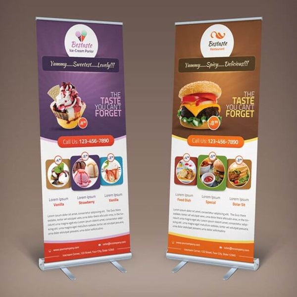 standee cuốn